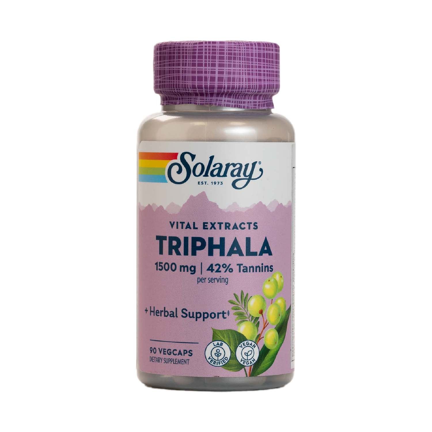 Triphala 90 cápsulas Solaray