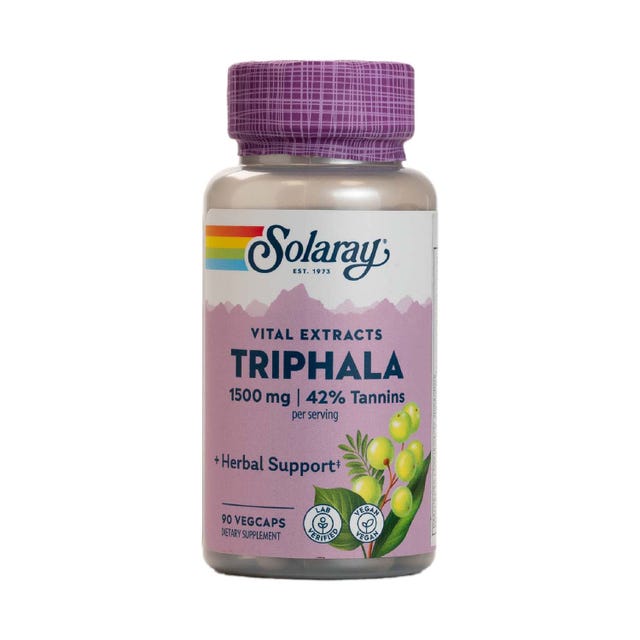 Triphala 90 cápsulas Solaray