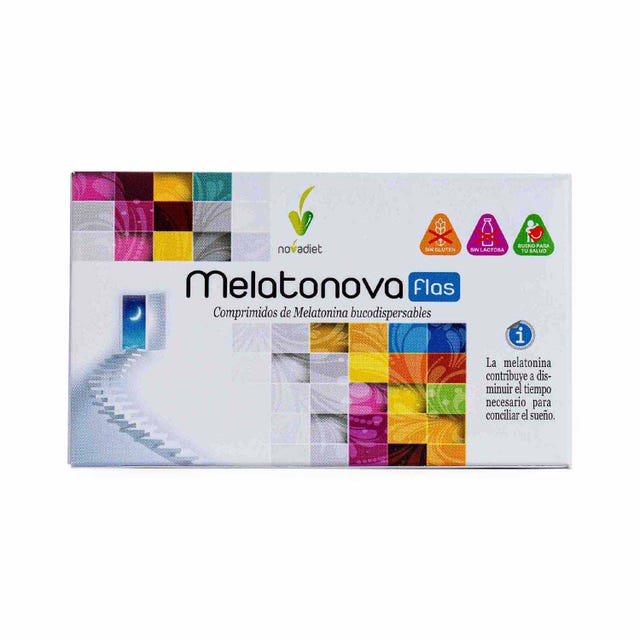 Melatonova flas comp 30 comprimidos Novadiet