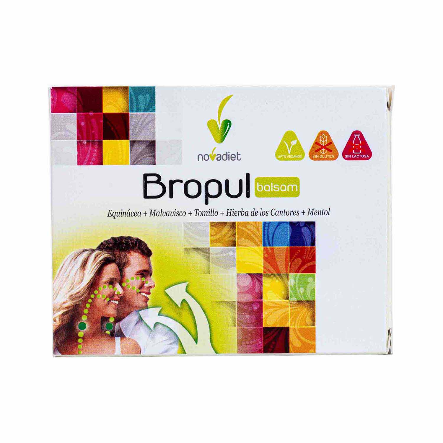 Bropul balsámico 60 comprimidos Novadiet