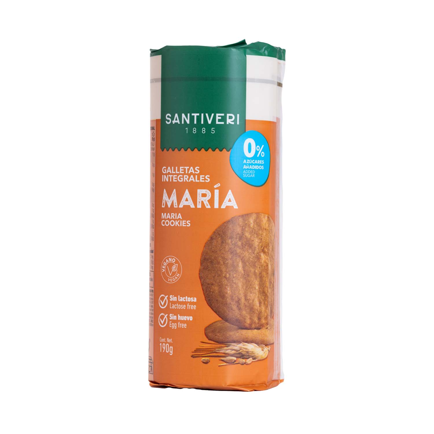 Galletas María sin Azúcar 190g Santiveri