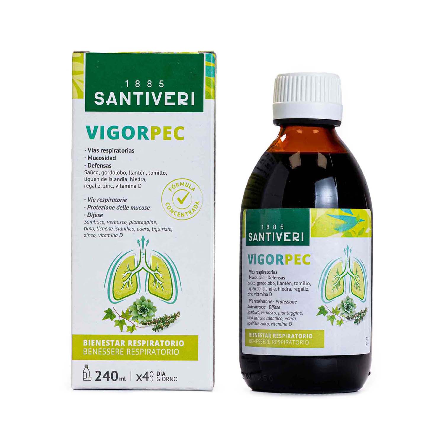 Vigor pec 240ml Santiveri