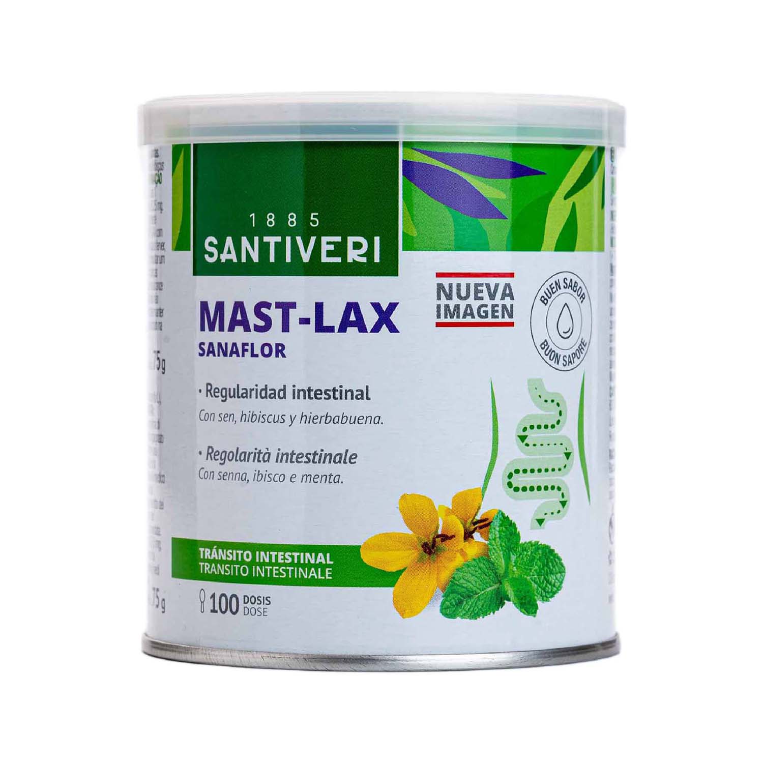 Infusión de bote masticable lax 75g Santiveri