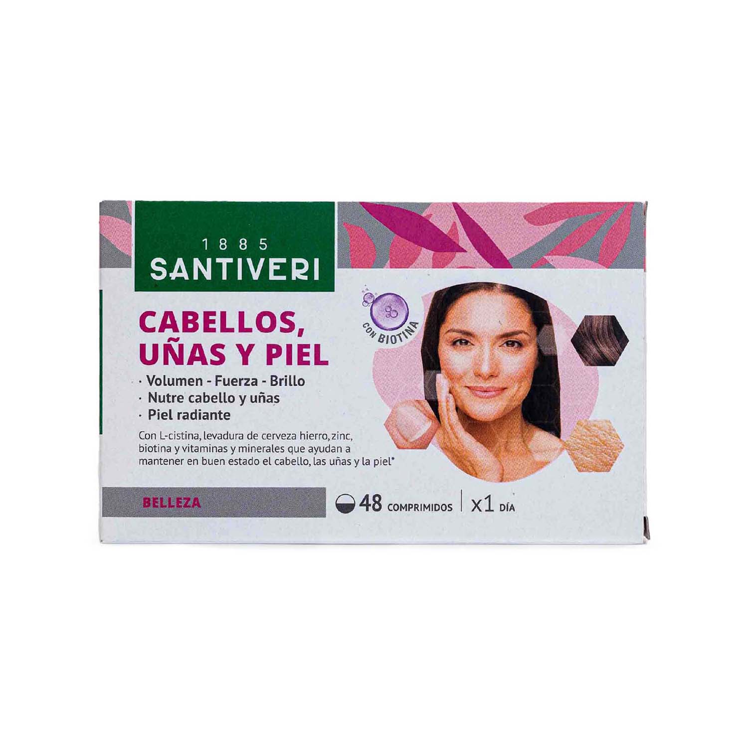 Multivigor cabello, uñas y piel 48uds Santiveri