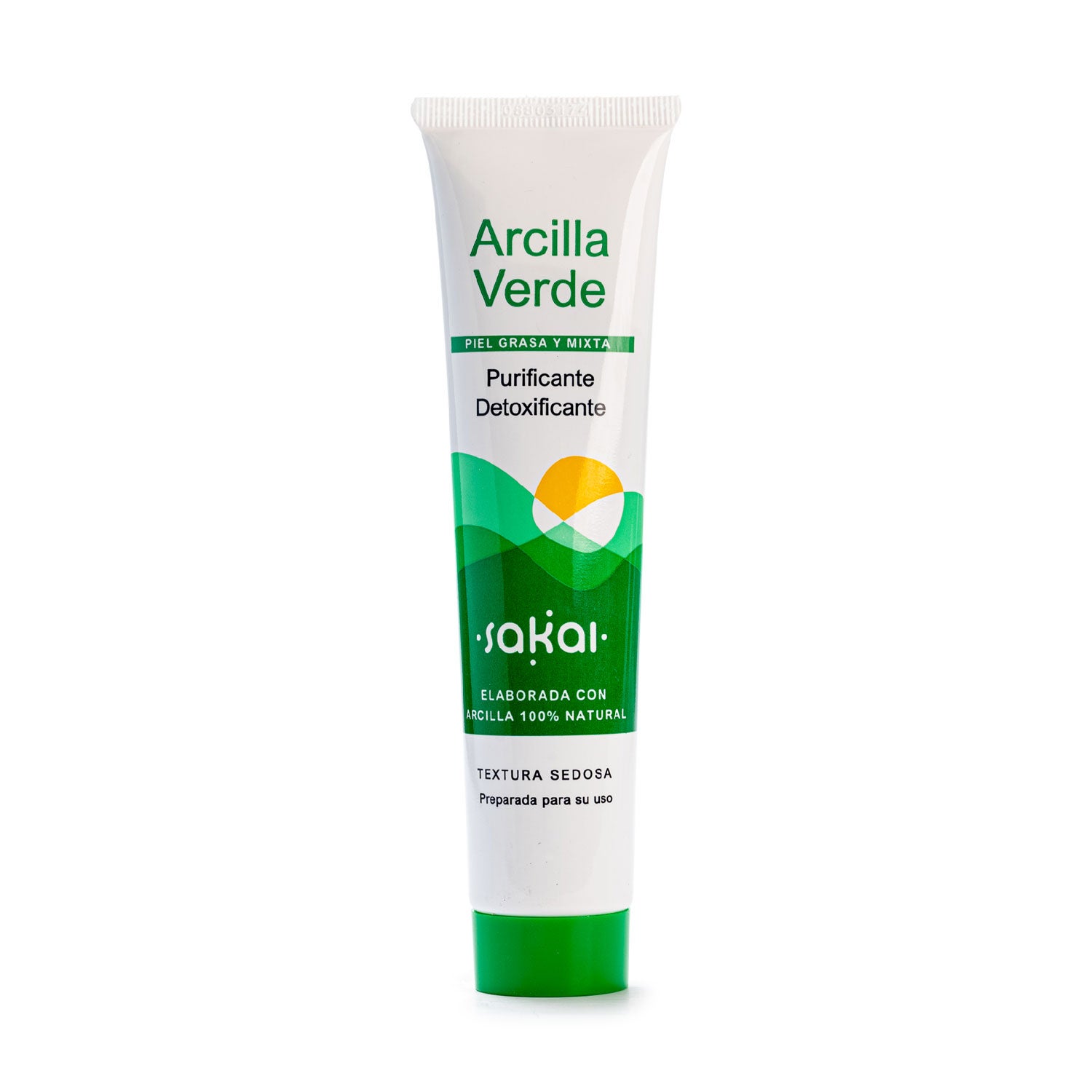 Arcilla Verde en Tubo 100g  Arcillas Sakai