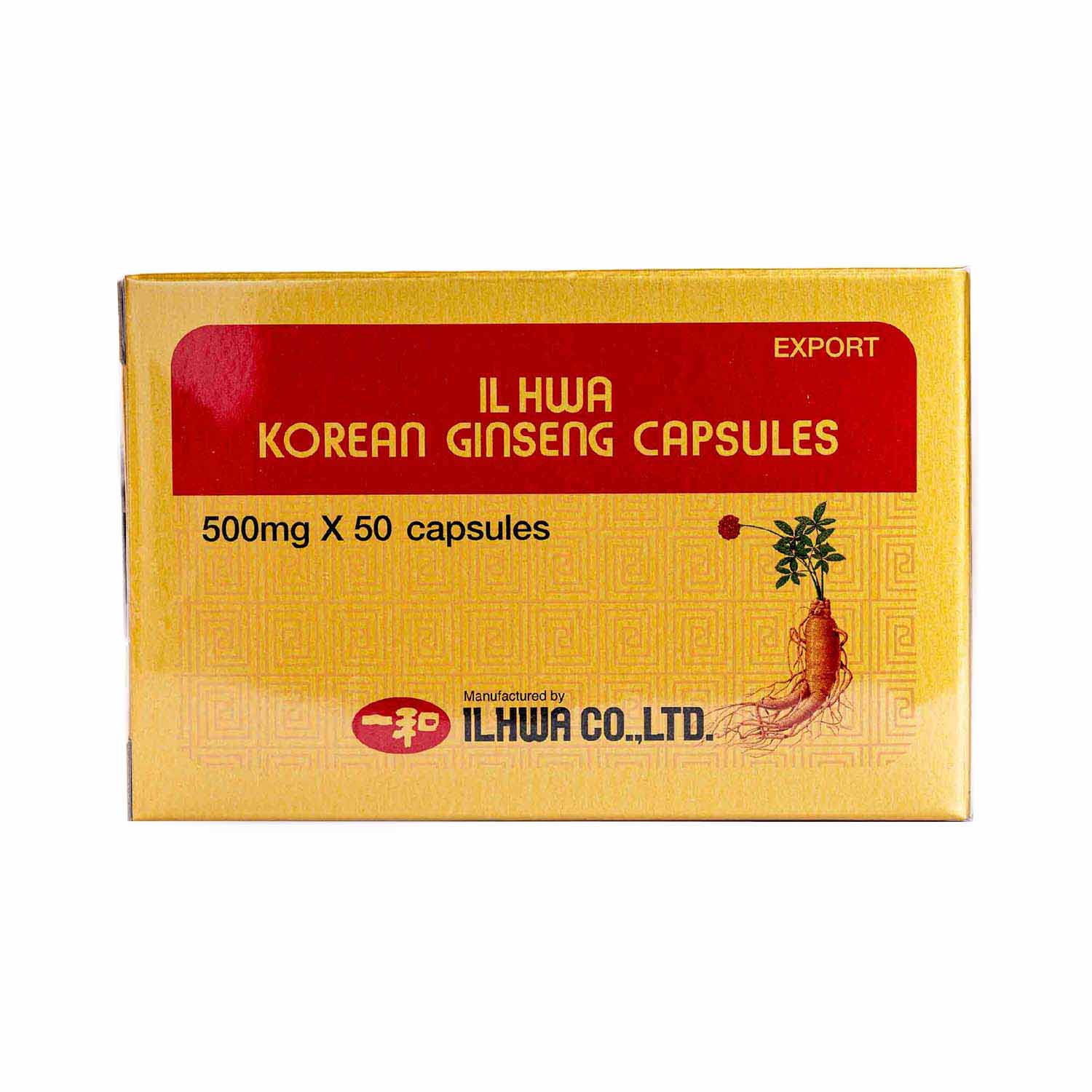 Ginseng Coreano 50 cápsulas Tongil