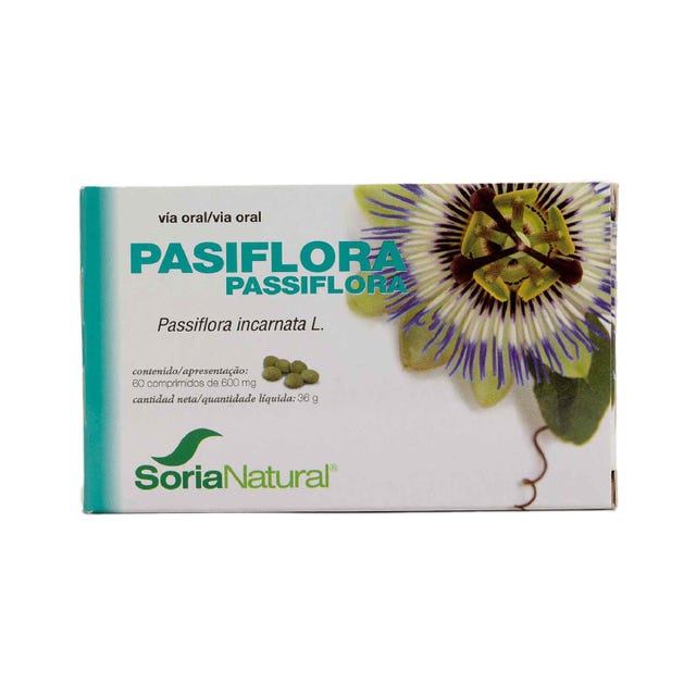 Pasiflora 60 comprimidos Soria Natural