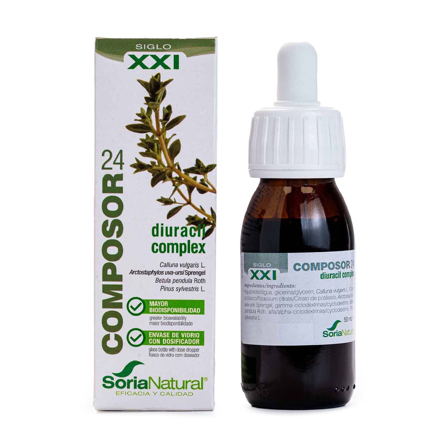 Extracto composor nº24 50ml Soria Natural