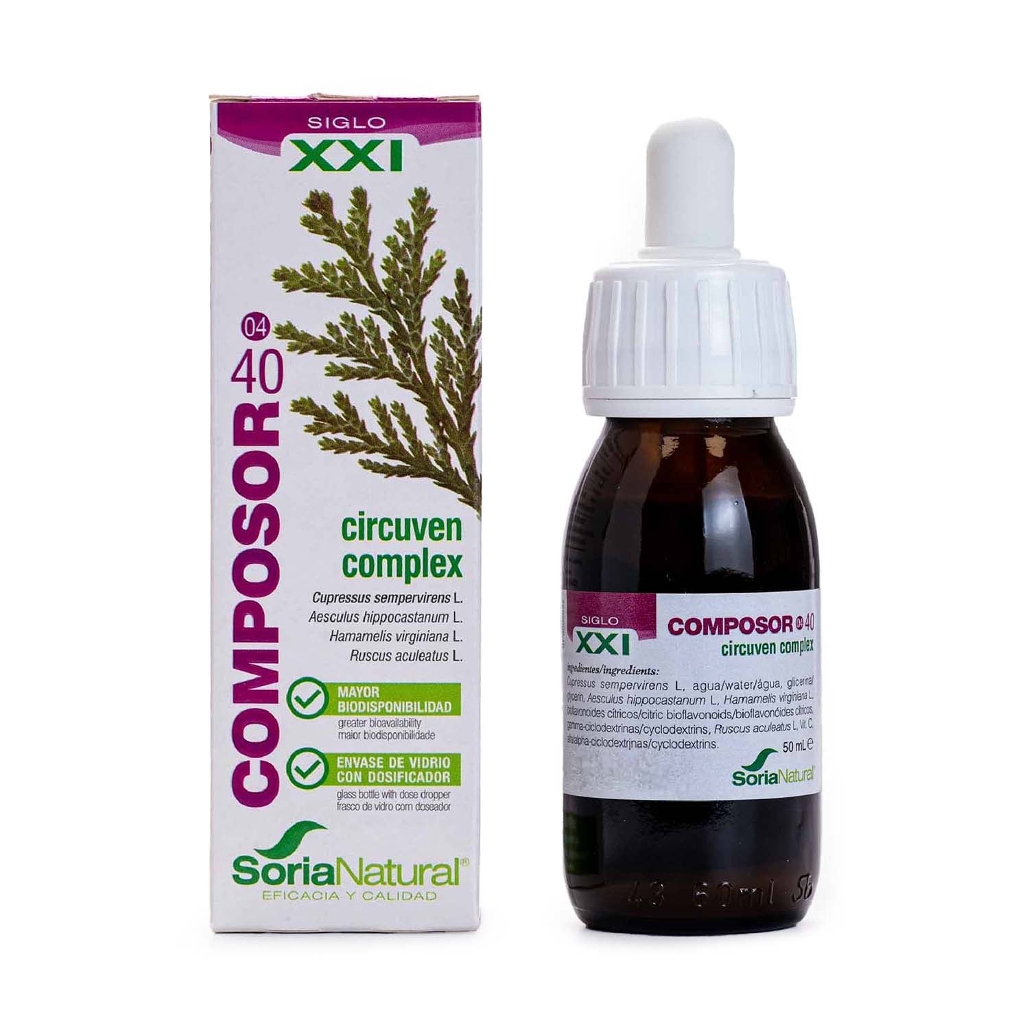 Extracto composor nº40 Circuven 50ml Soria Natural