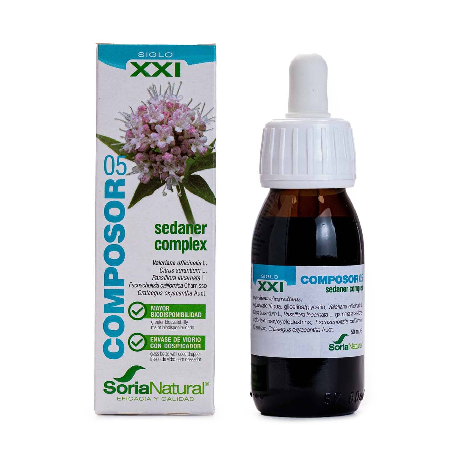 Extracto composor 5 50ml Soria Natural