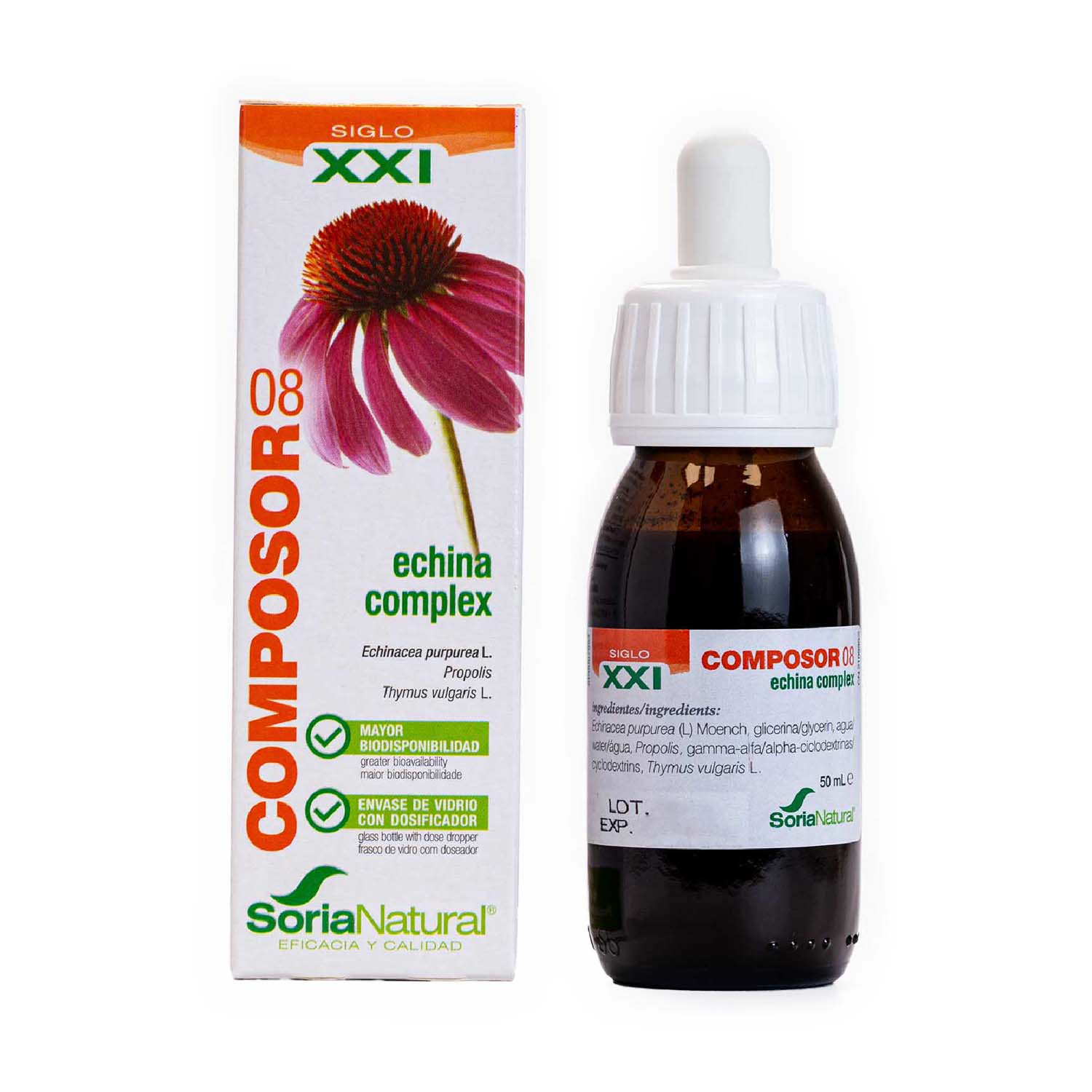 Extracto composor nº8 50ml Soria Natural