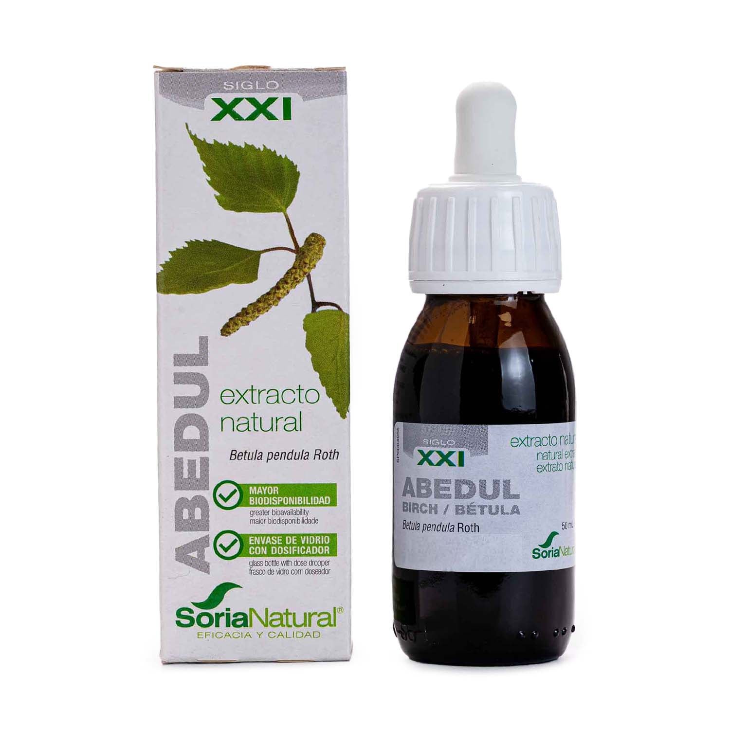 Extracto de abedul 50ml Soria Natural