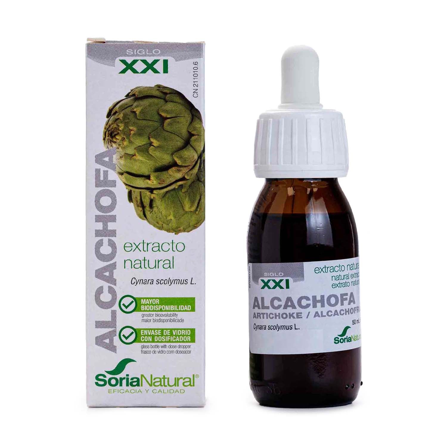 Extracto de alcachofa 50ml Soria Natural