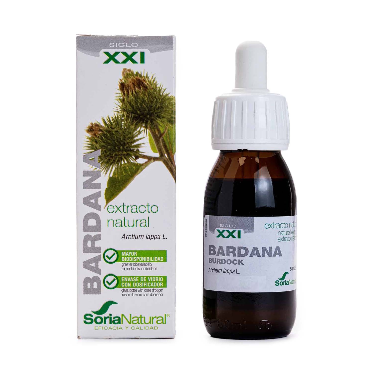 Extracto de bardana 50ml Soria Natural
