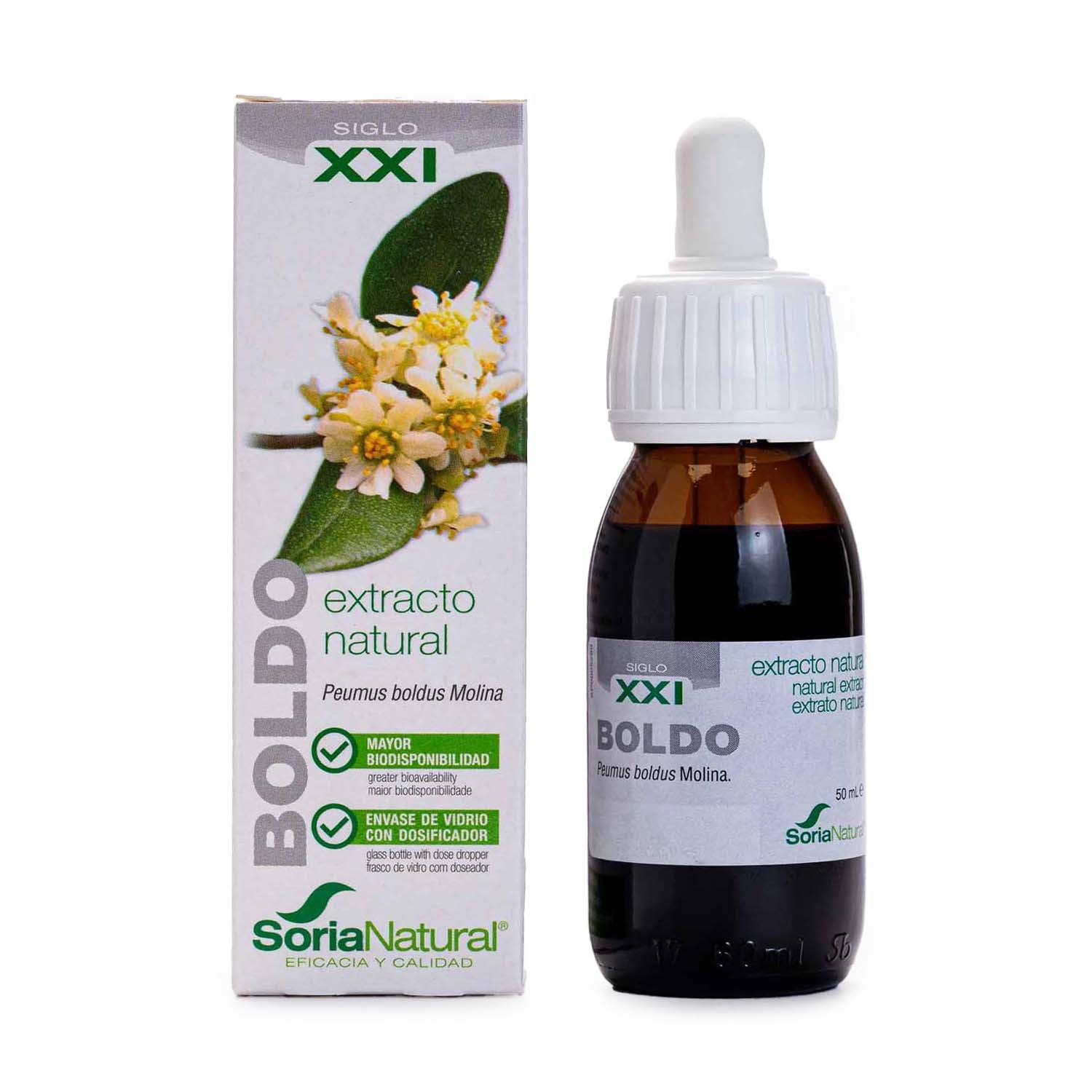 Extracto de boldo 50ml Soria Natural