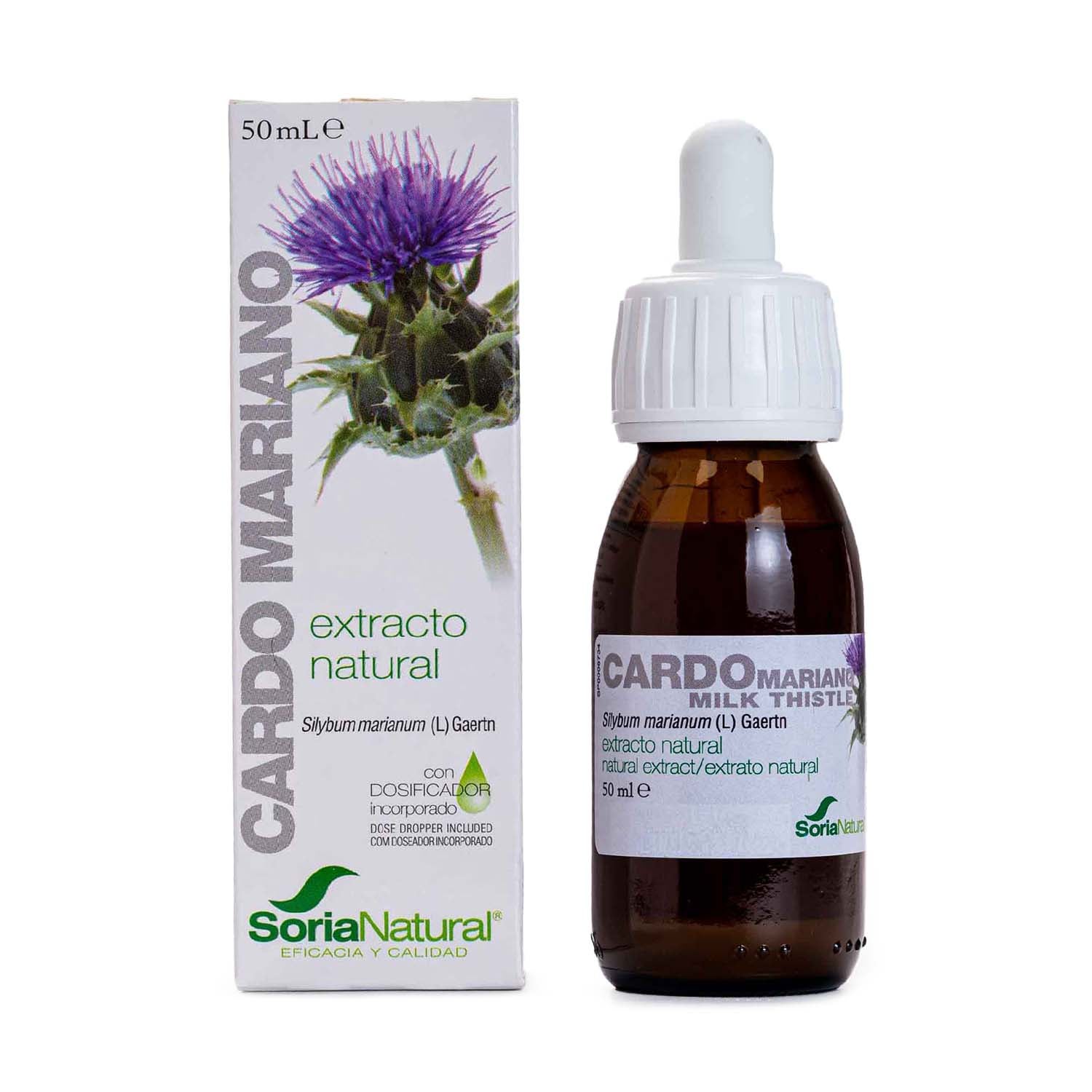 Extracto de Cardo Mariano 50ml Soria Natural