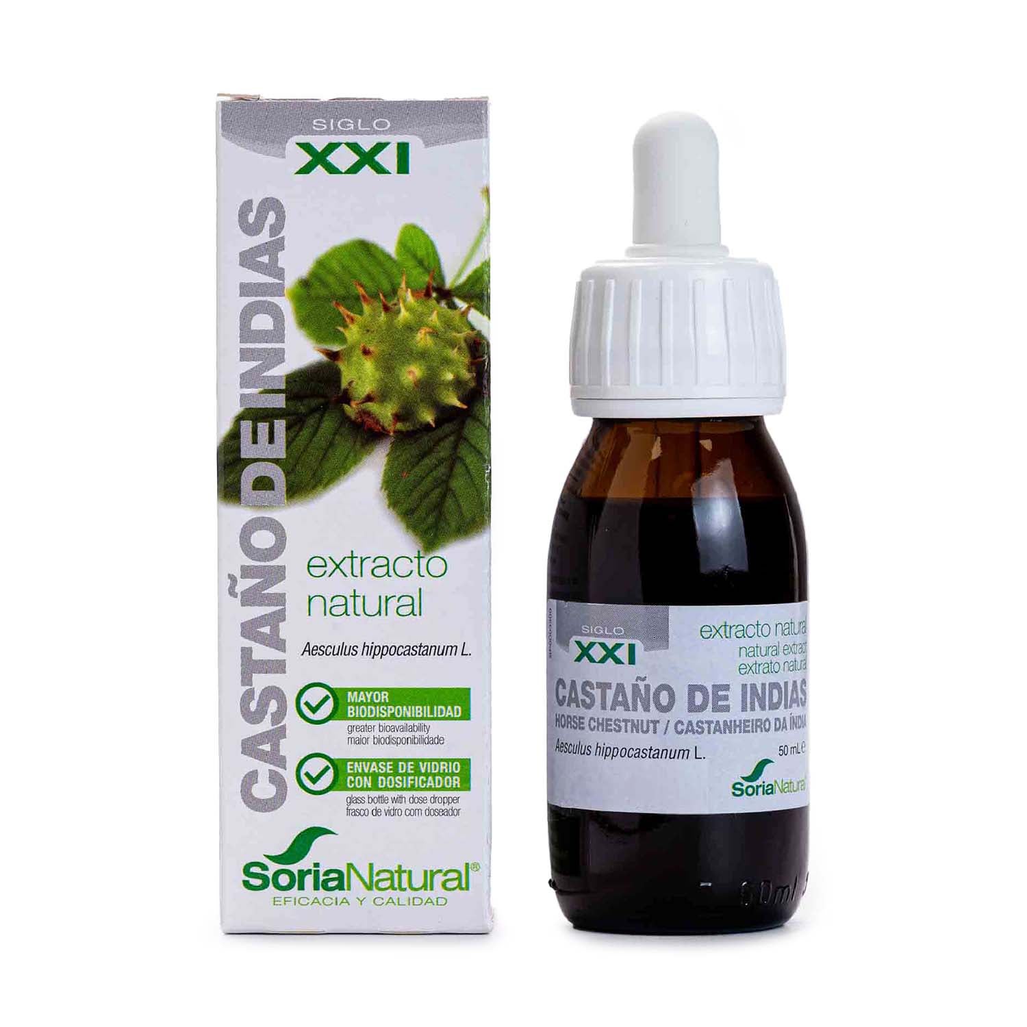 Extracto de Castaño Indias 50ml Soria Natural