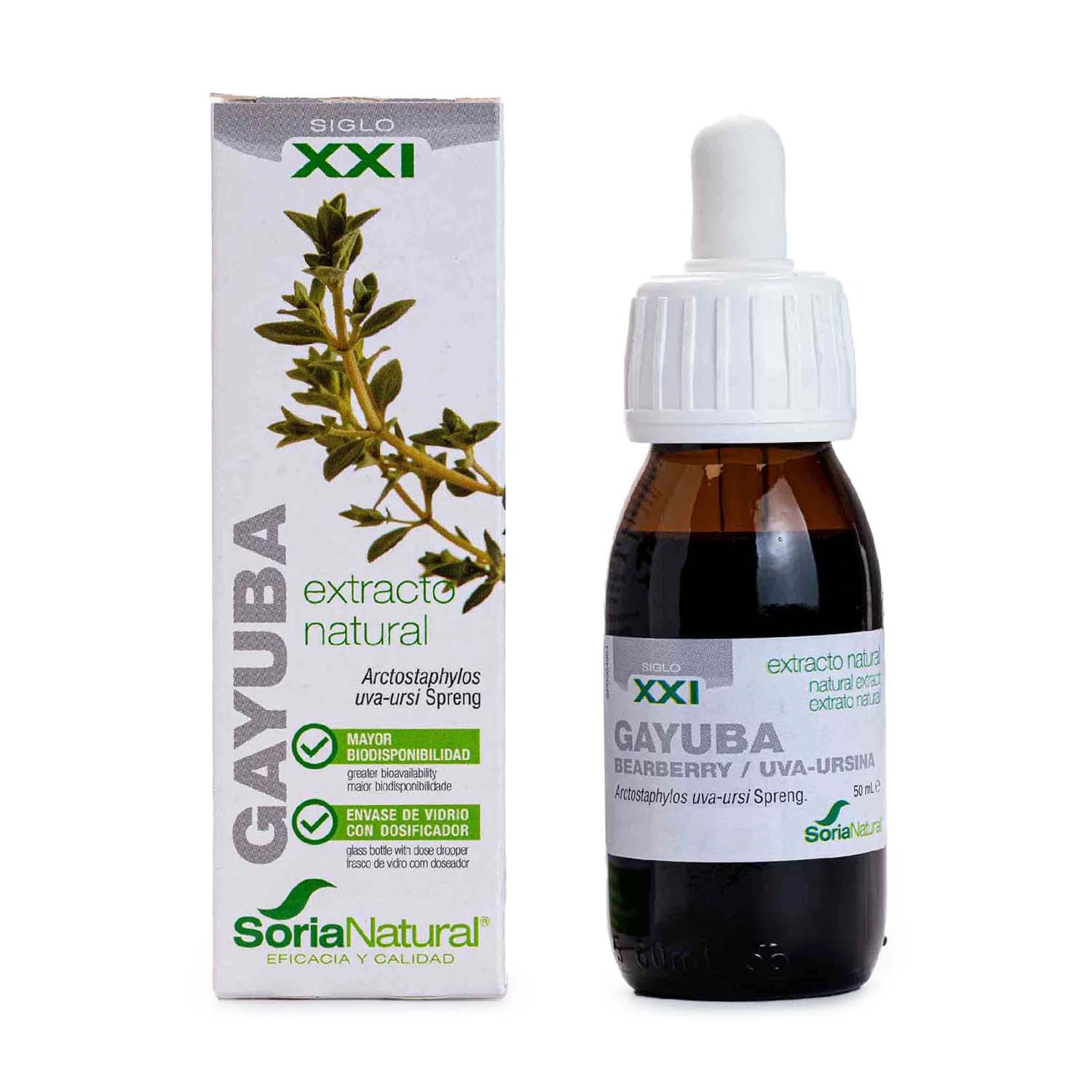 Extracto de gayuba 50ml Soria Natural