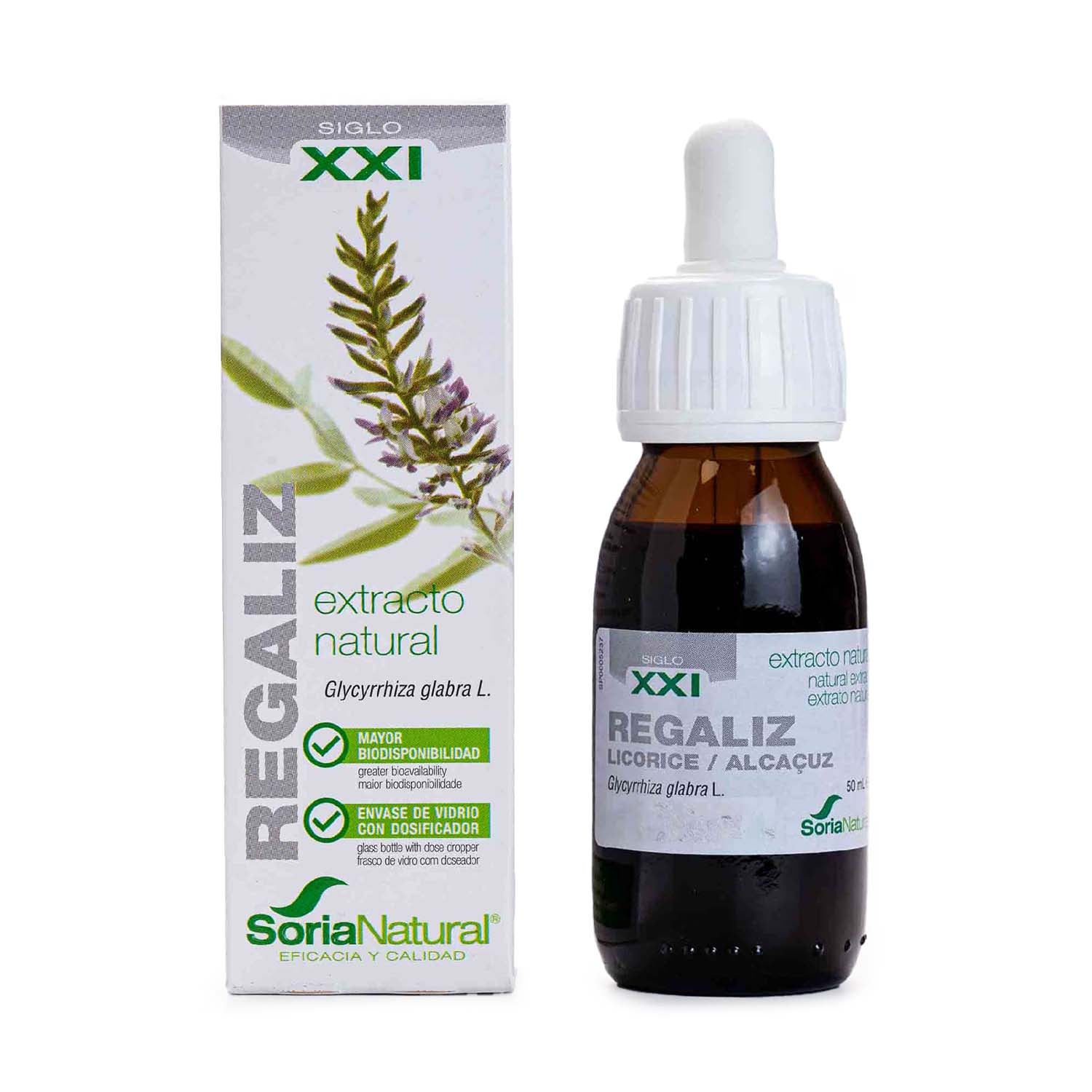 Extracto de regaliz 50ml Soria Natural