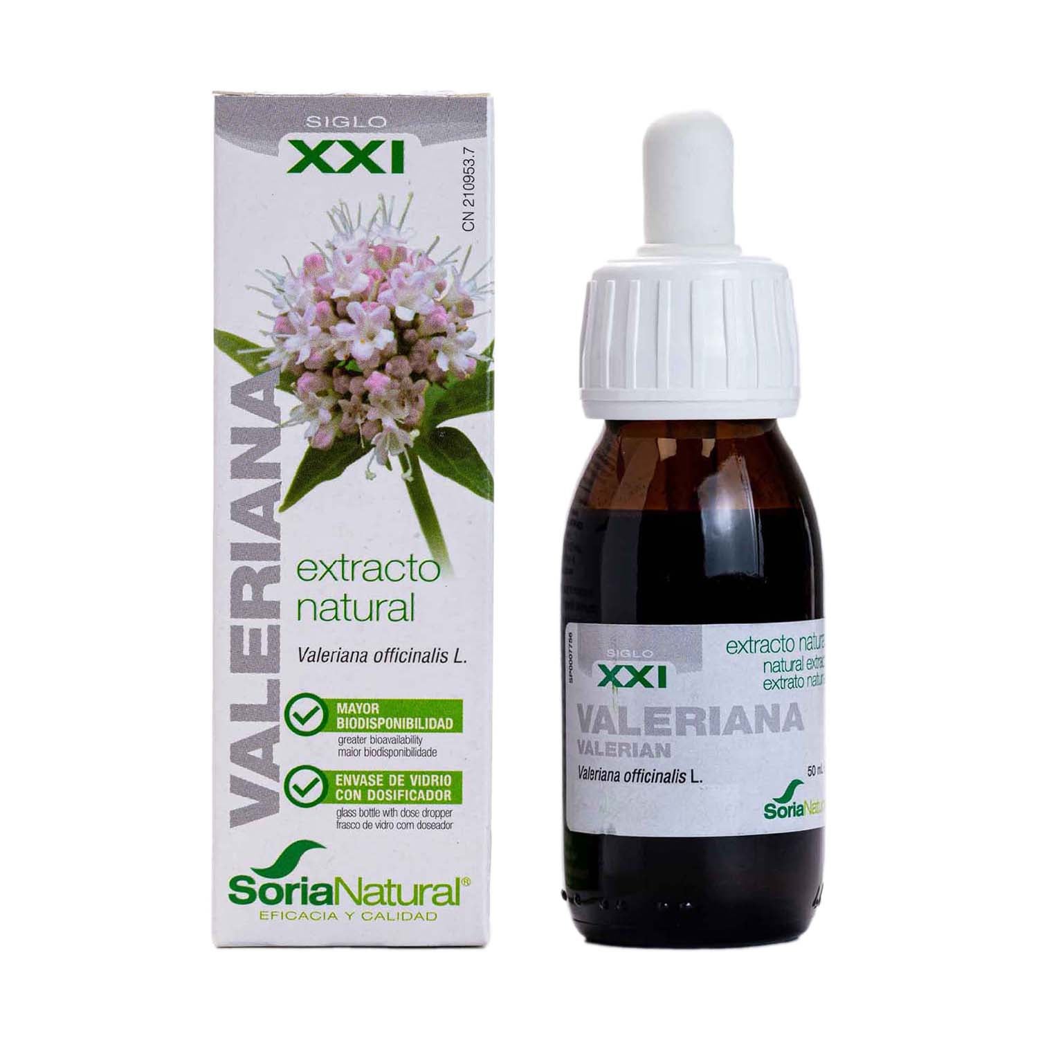 Extracto Valeriana 50ml Soria Natural