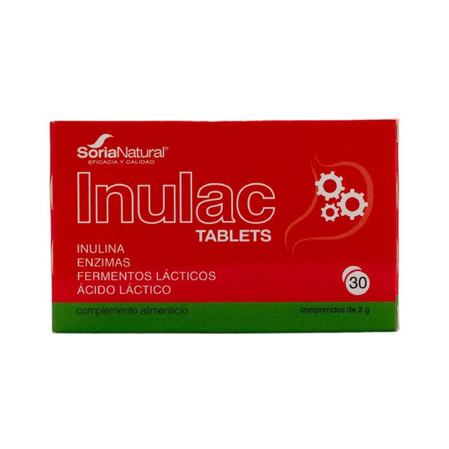 Inulac 30 comprimidos Soria Natural