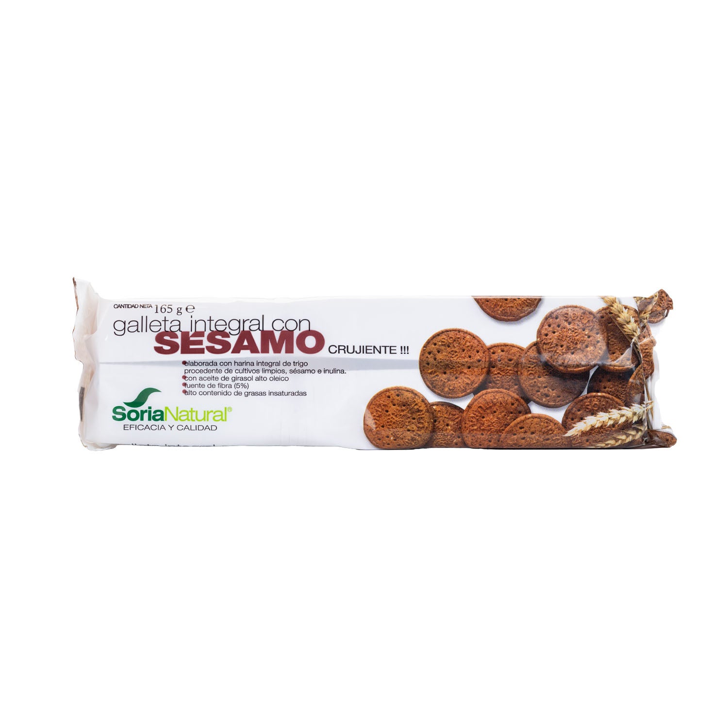 Galletas con sésamo 165g Soria Natural