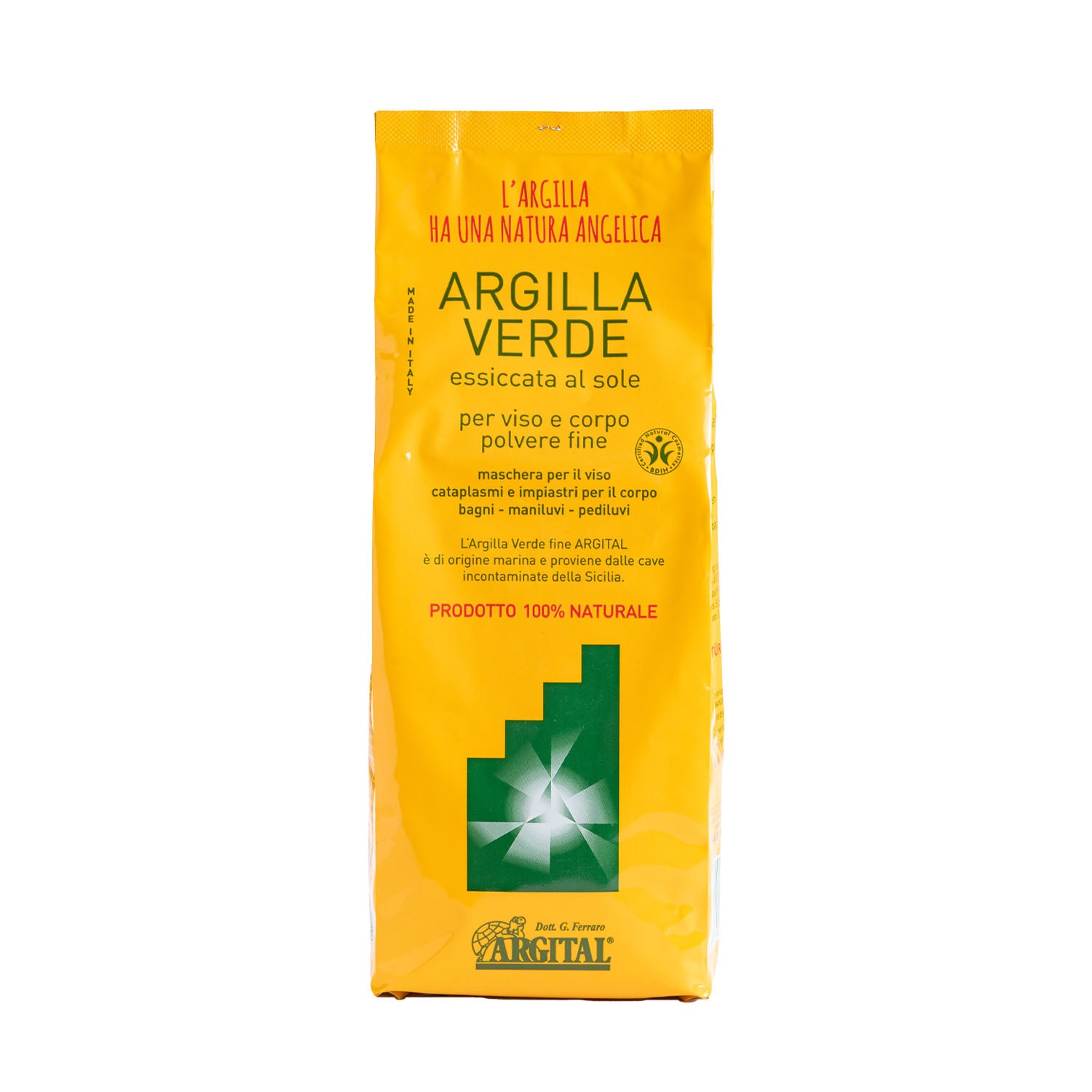 Arcilla verde fina 1kg Argital
