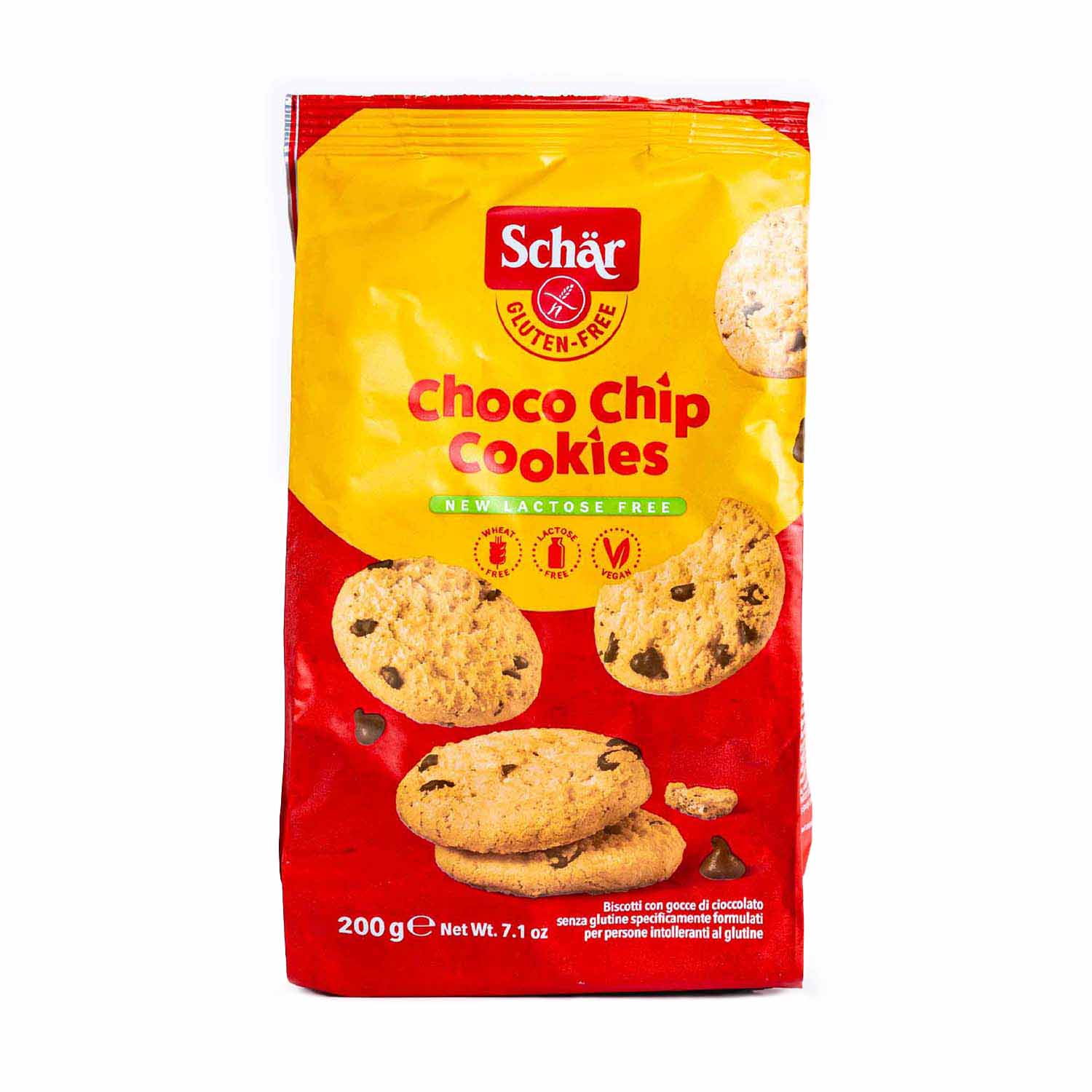 Choco chips cookies 200g Schär