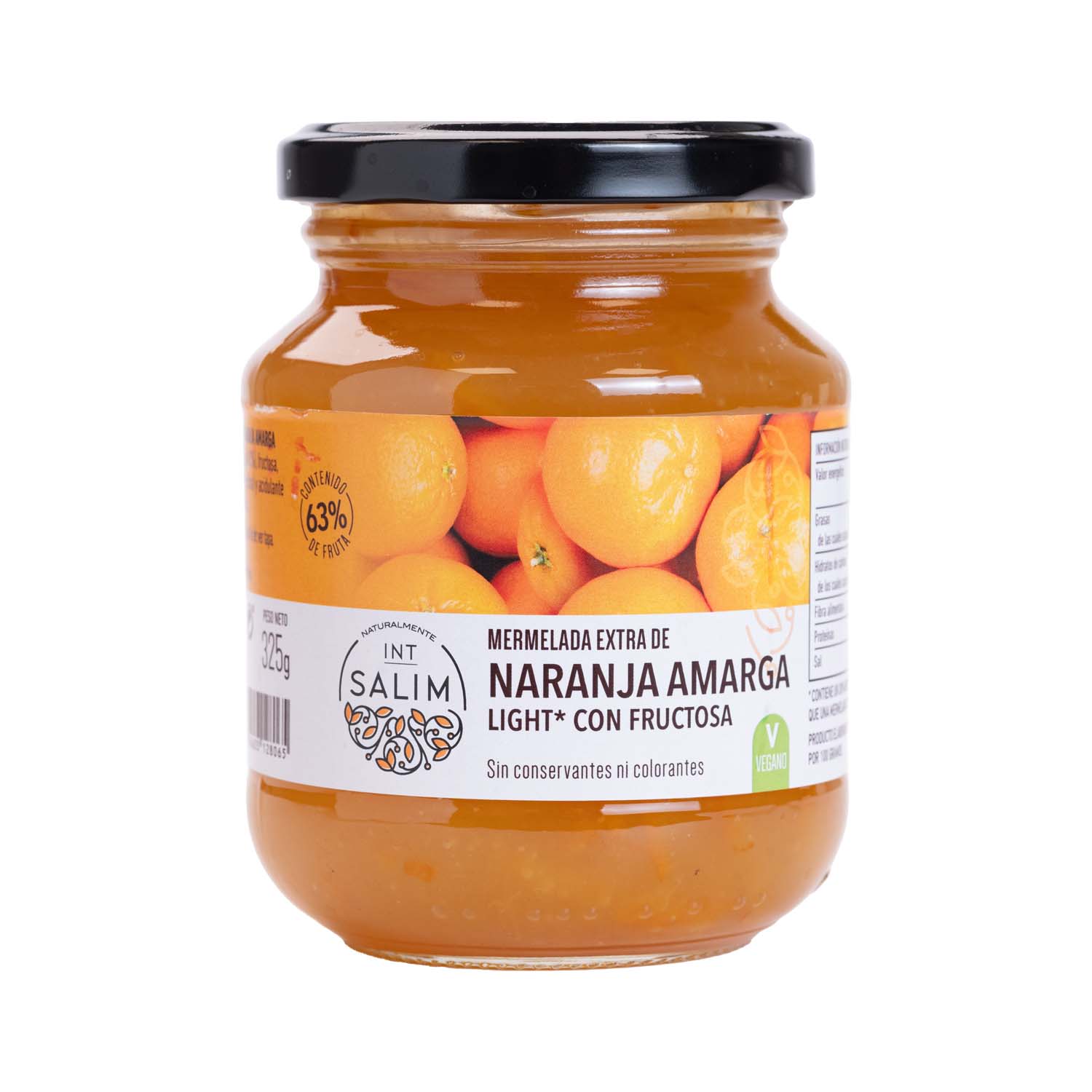 Mermelada de Naranja Amarga sin Azúcar 325g Int-Salim