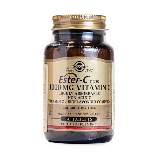 Vitamina C Ester-C 1000 mg 30 comprimidos Solgar