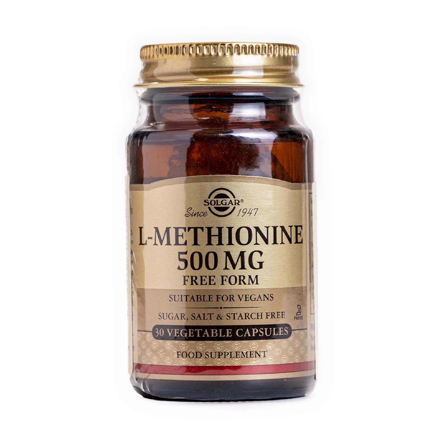 L-Metionina 30 cápsulas Solgar
