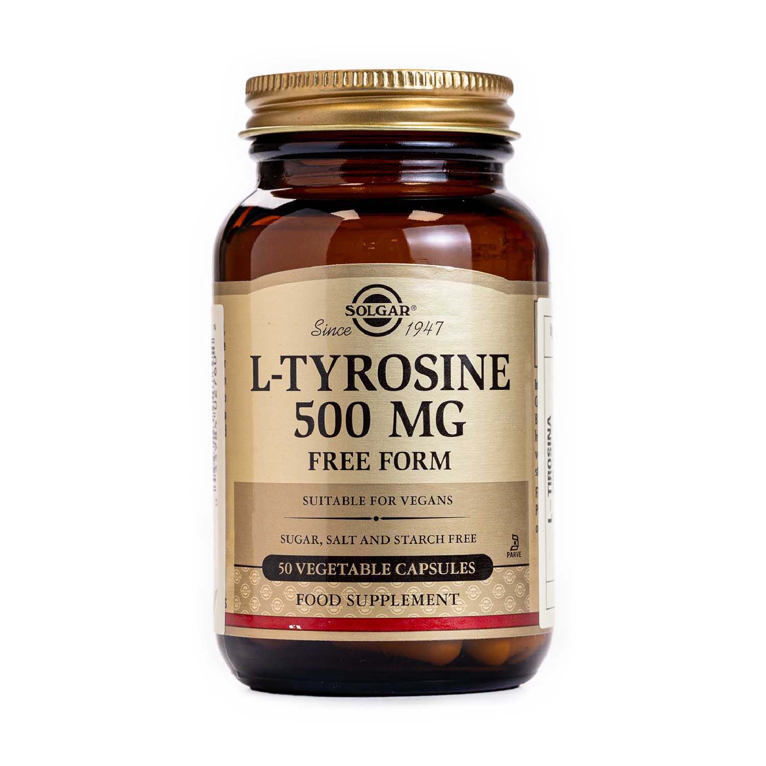 L-Tirosina 50 cápsulas Solgar
