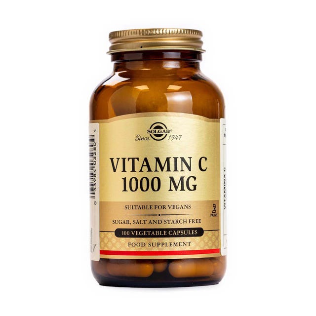 Vitamina C 1000 Mg 100 comprimidos Solgar