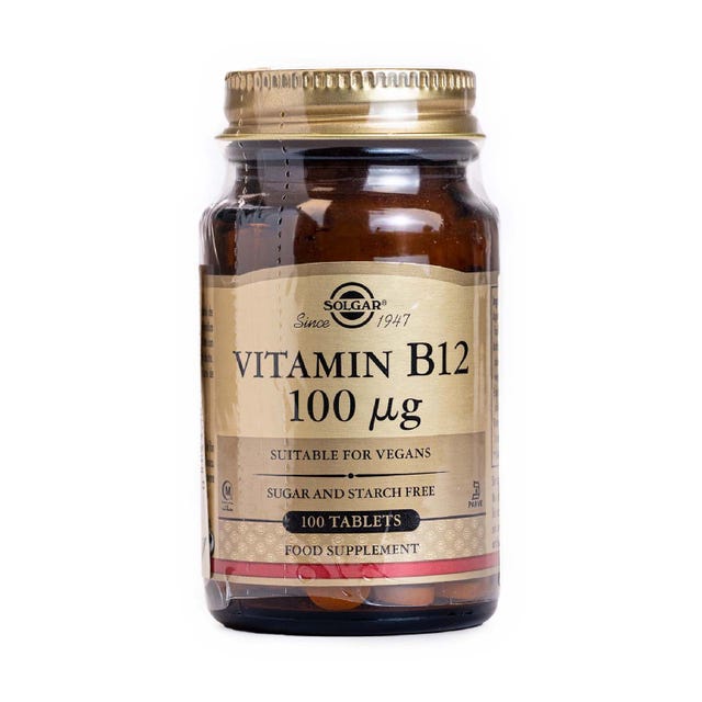 Vitamina B12 100 Mg 250g Solgar