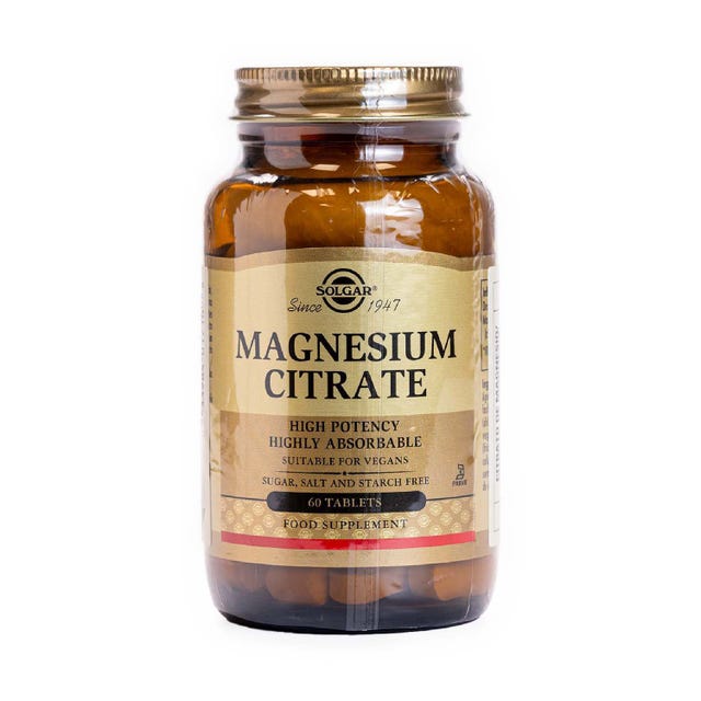 Citrato de Magnesio 60 comprimidos Solgar