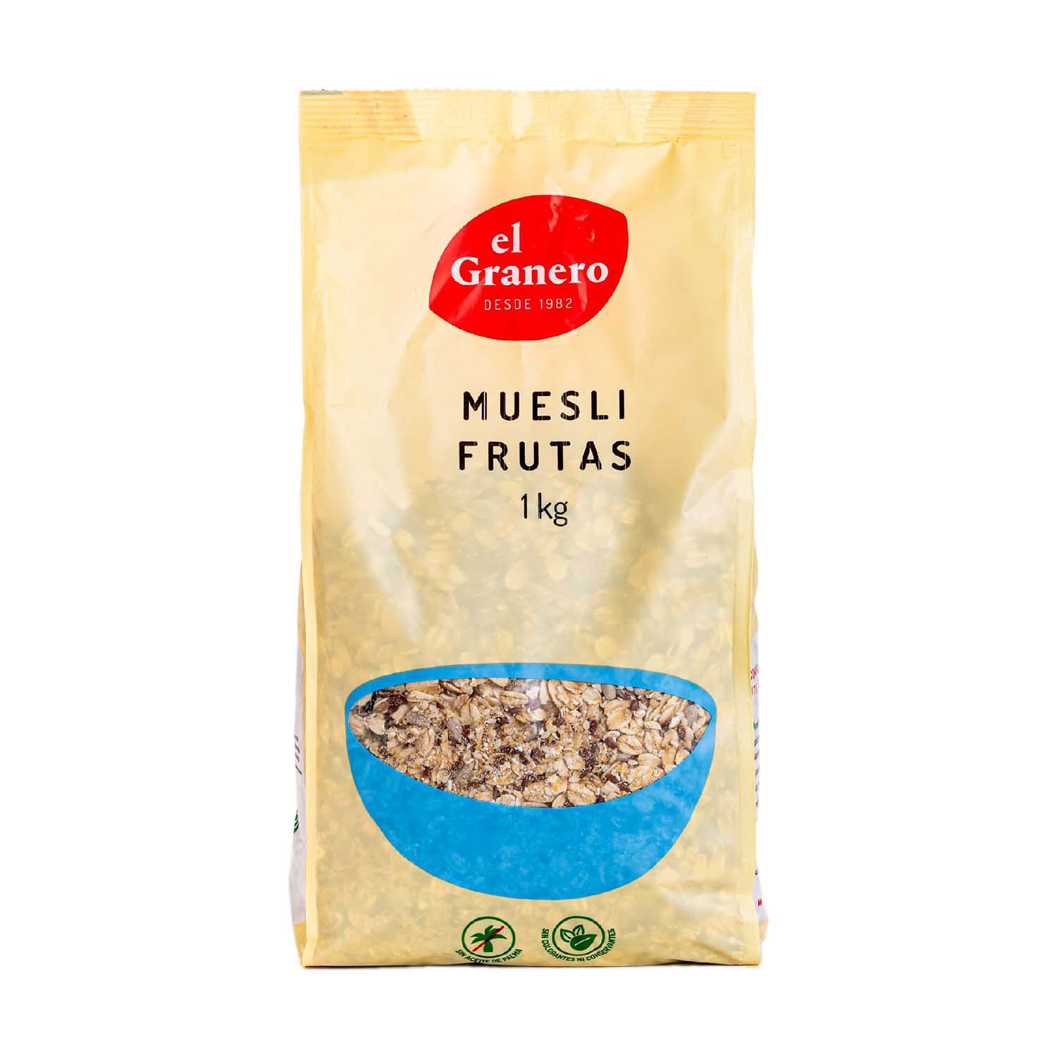 Muesli de frutas 1kg El Granero Integral