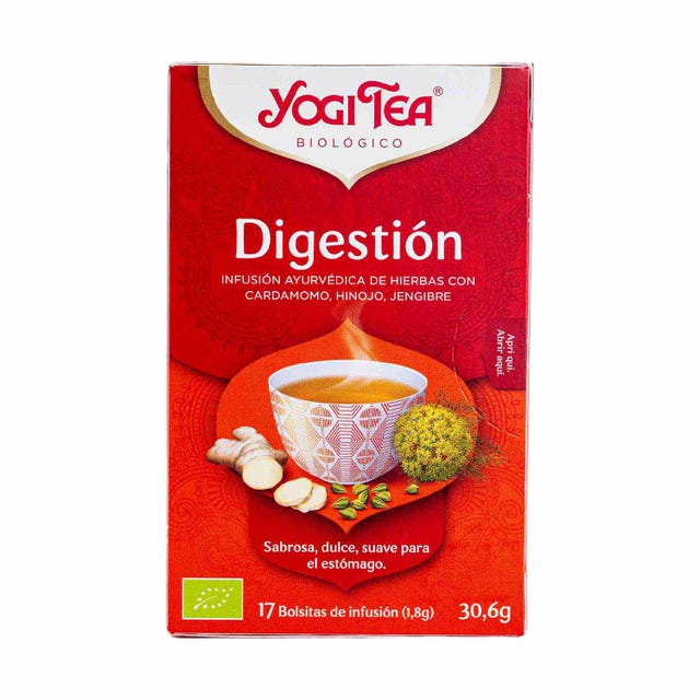 Infusión Digestión 17 filtros Yogi Tea