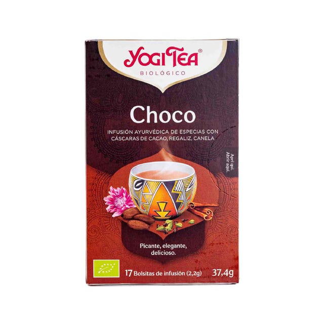 Infusión Choco 17 filtros Yogi Tea