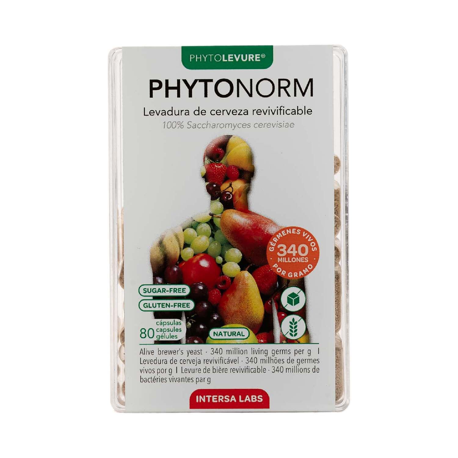 Phytonorm 80 cápsulas Intersa