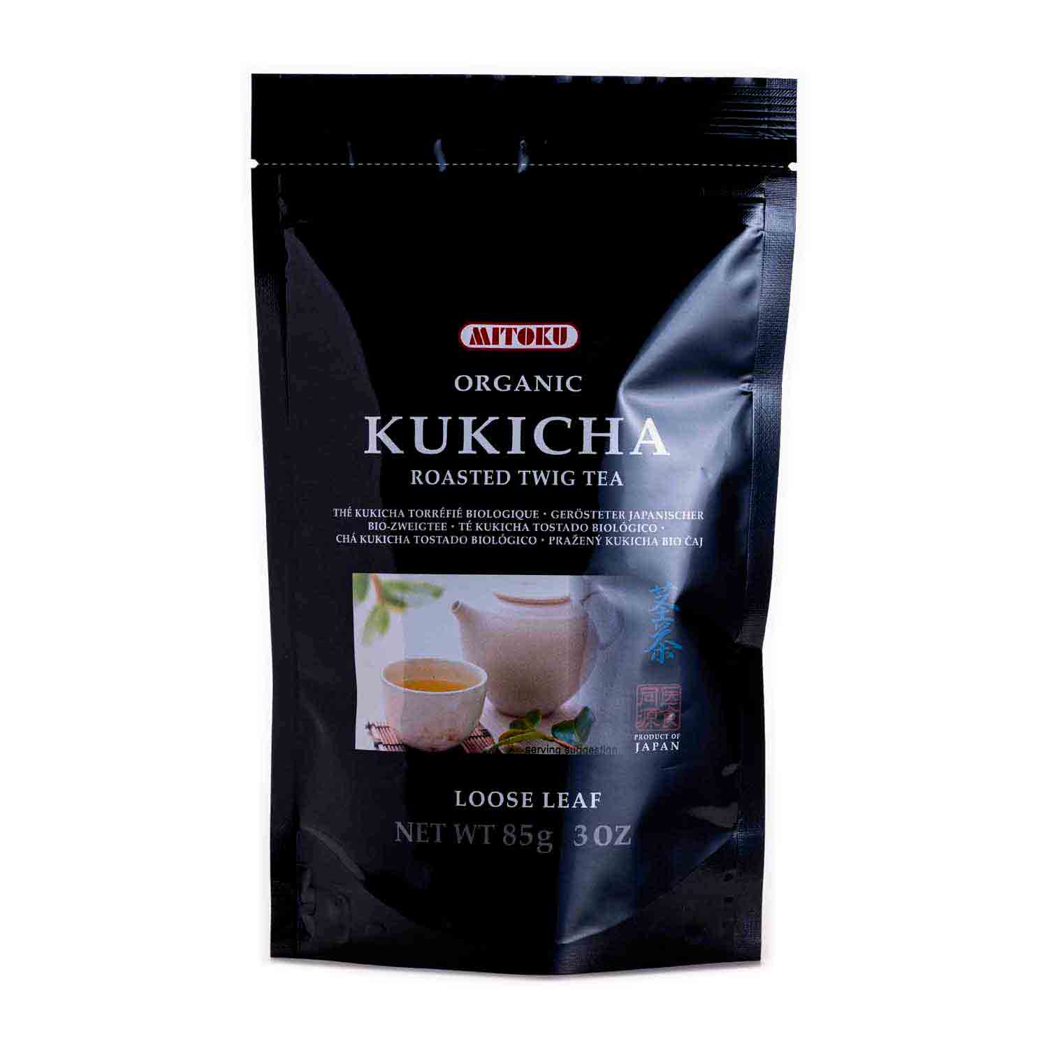 Té 3 años Kukicha tostado 85g Mitoku