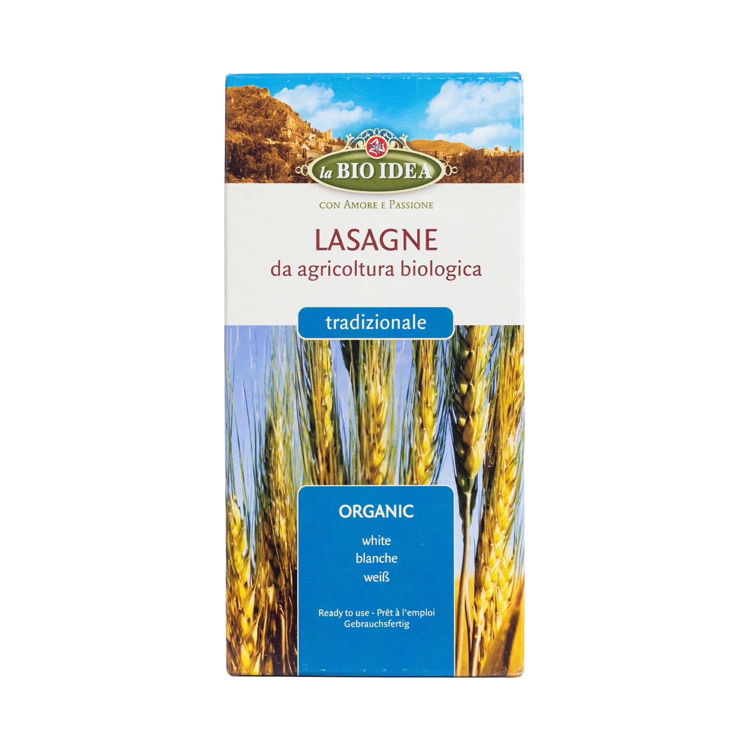 Lasaña blanca 250g La Bio Idea