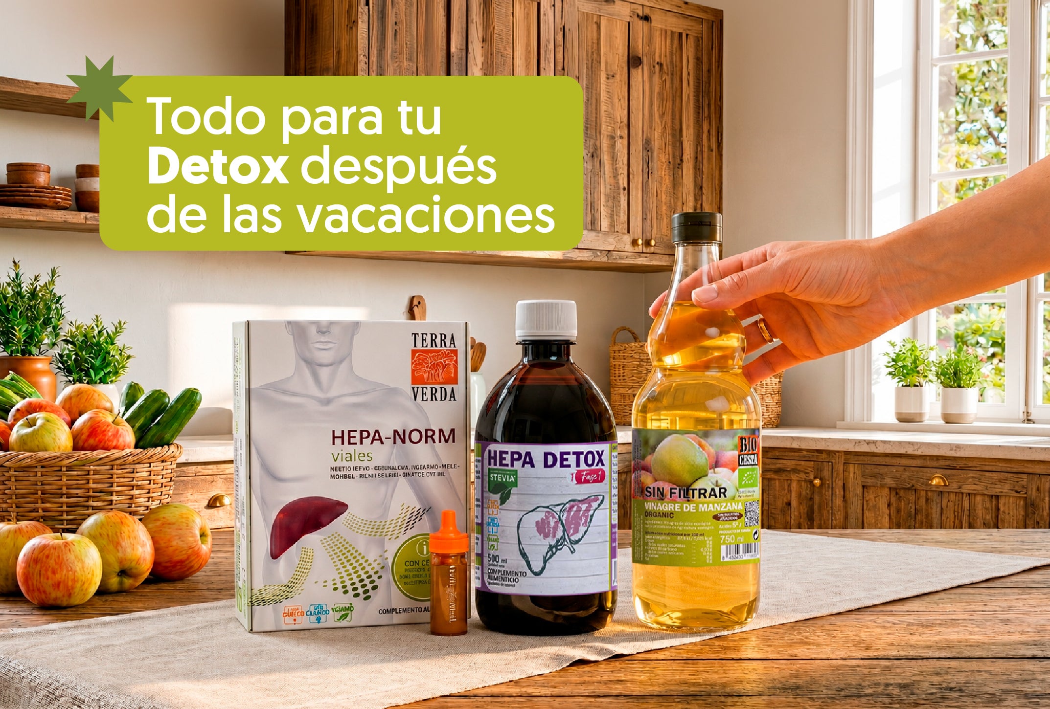Detox después de las vacaciones