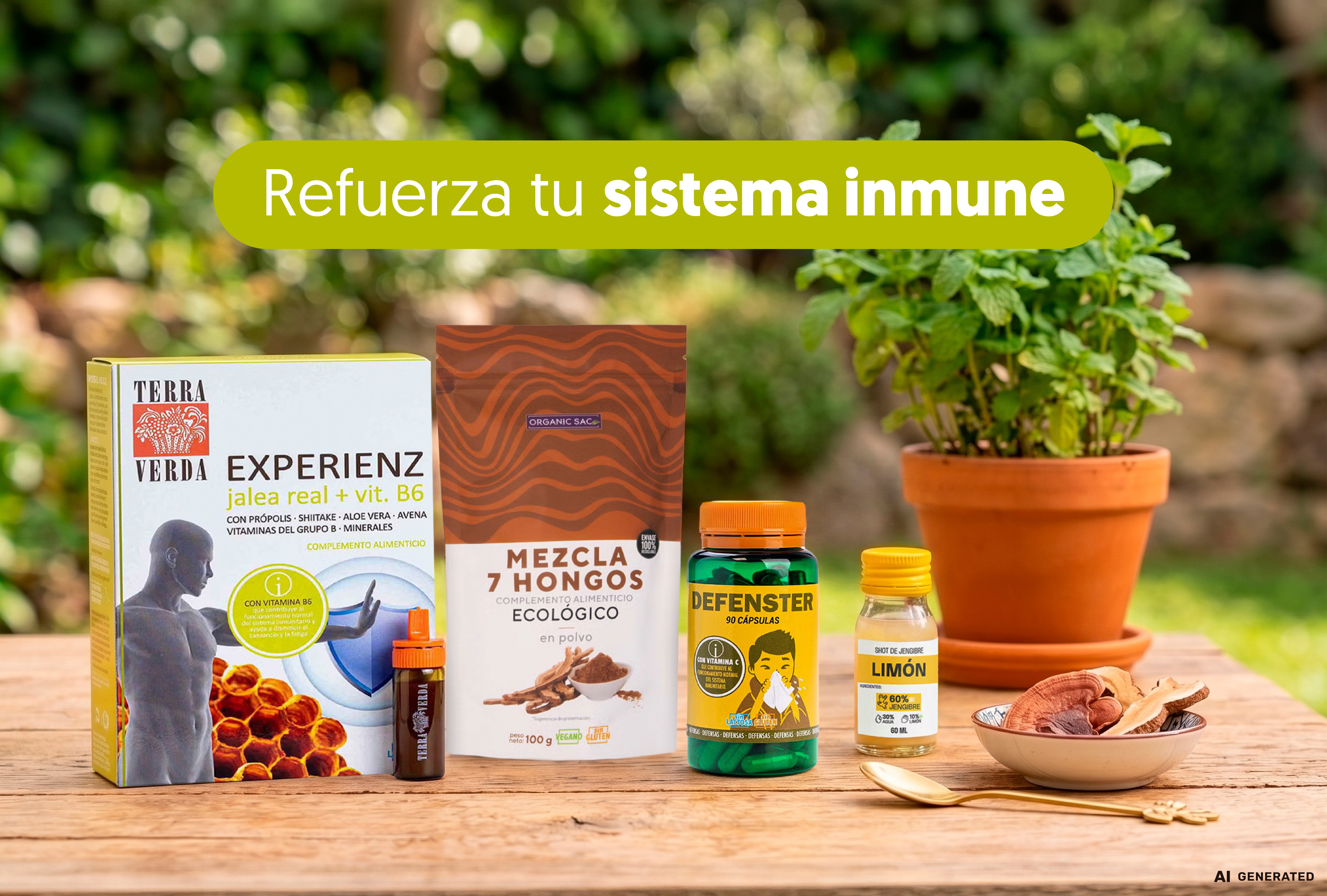 Refuerza tu sistema inmune