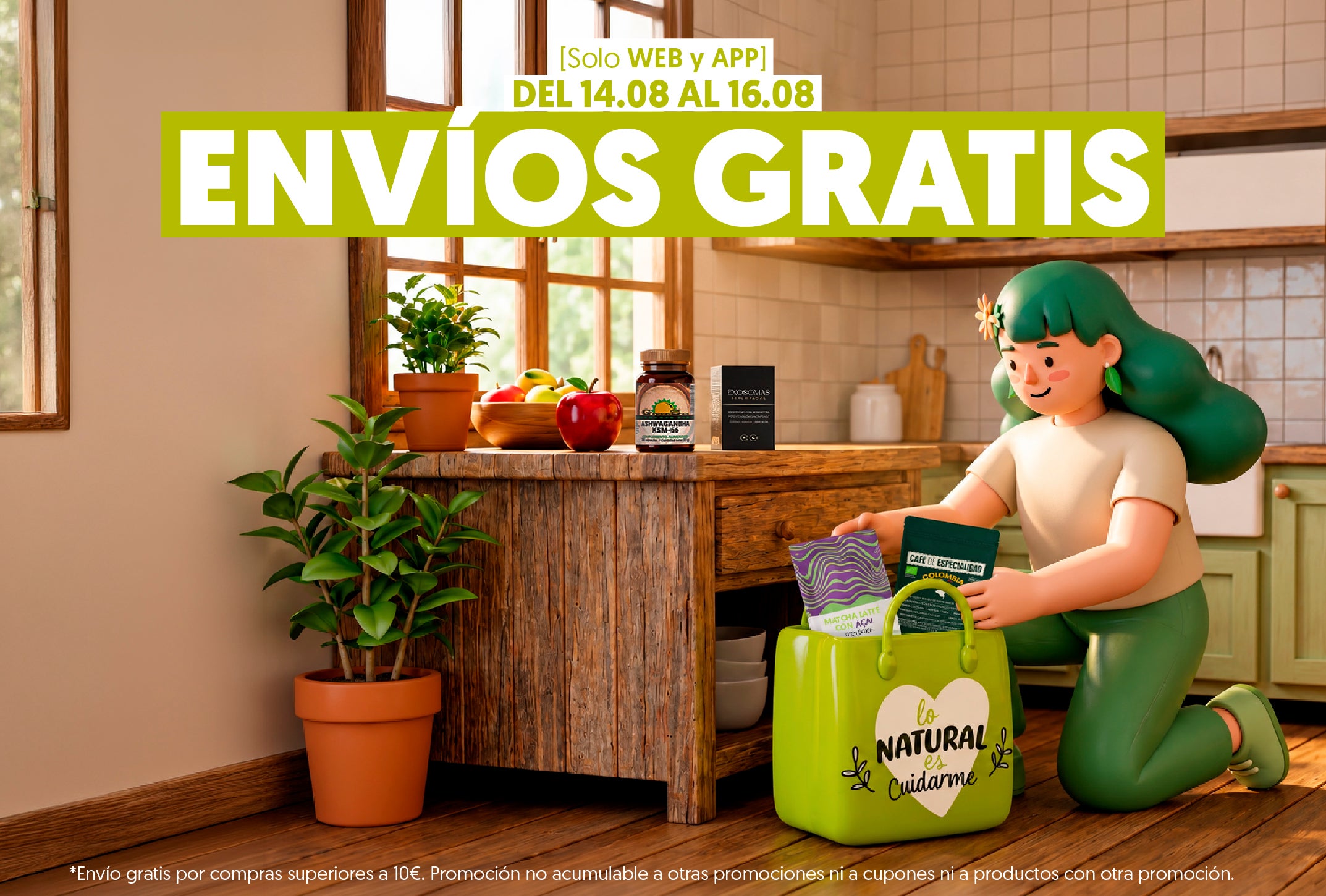 ENVIO GRATIS 14-8 AL 16-8