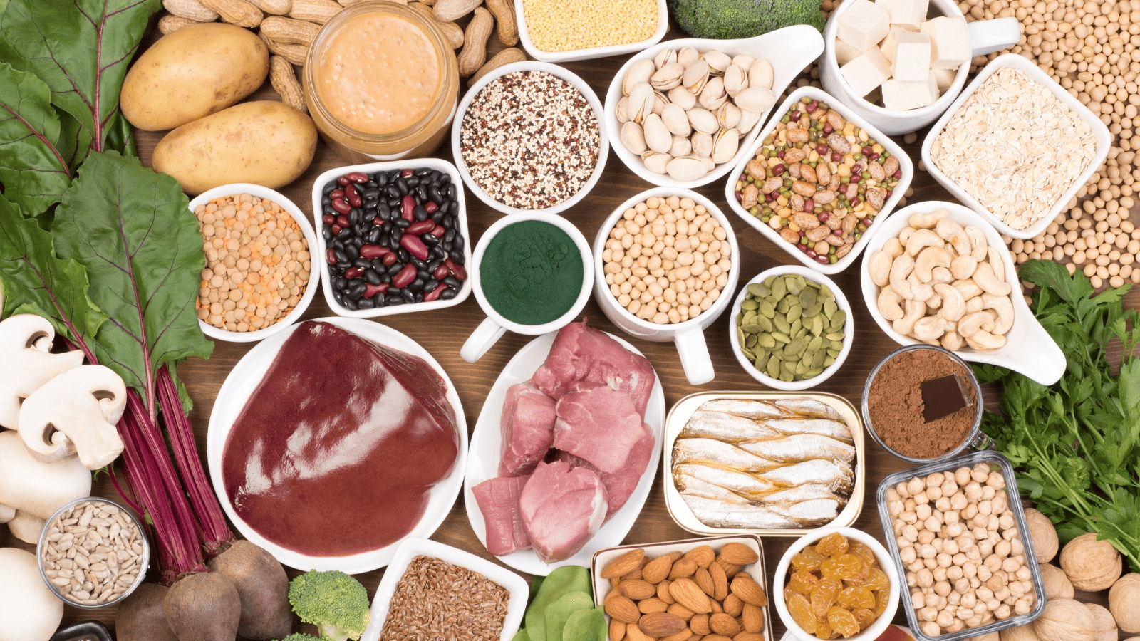 Alimentos ricos en hierro que no pueden faltar en tu dieta