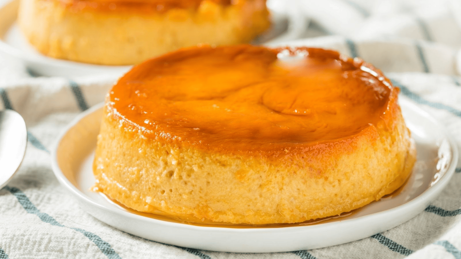 Flan sin huevo