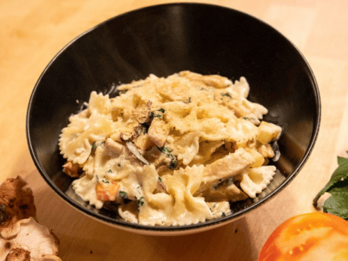 Receta vegana: Heüra con pasta