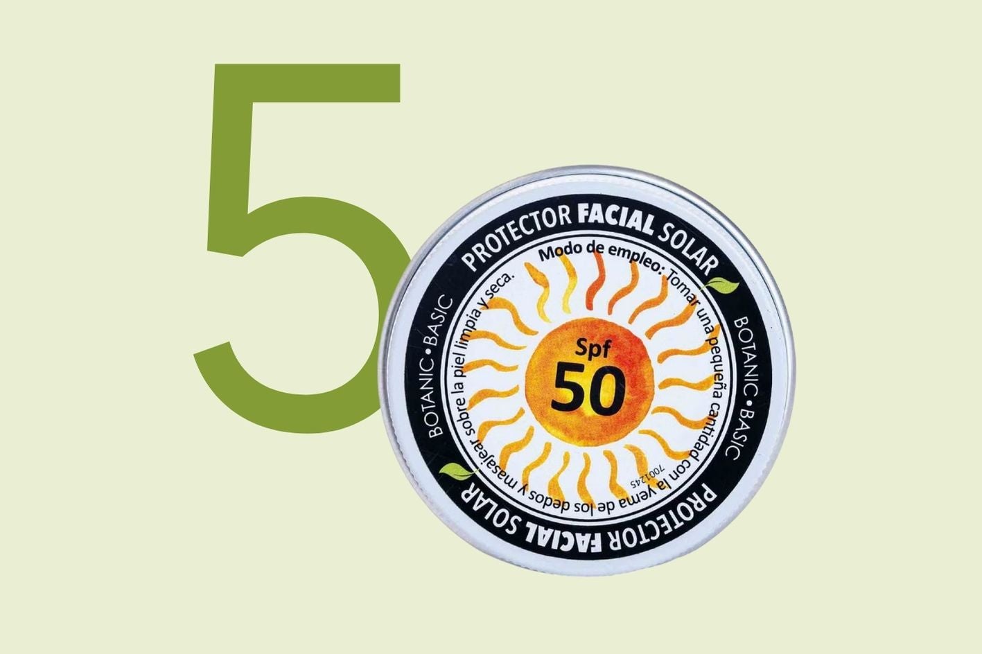 Protector solar facial