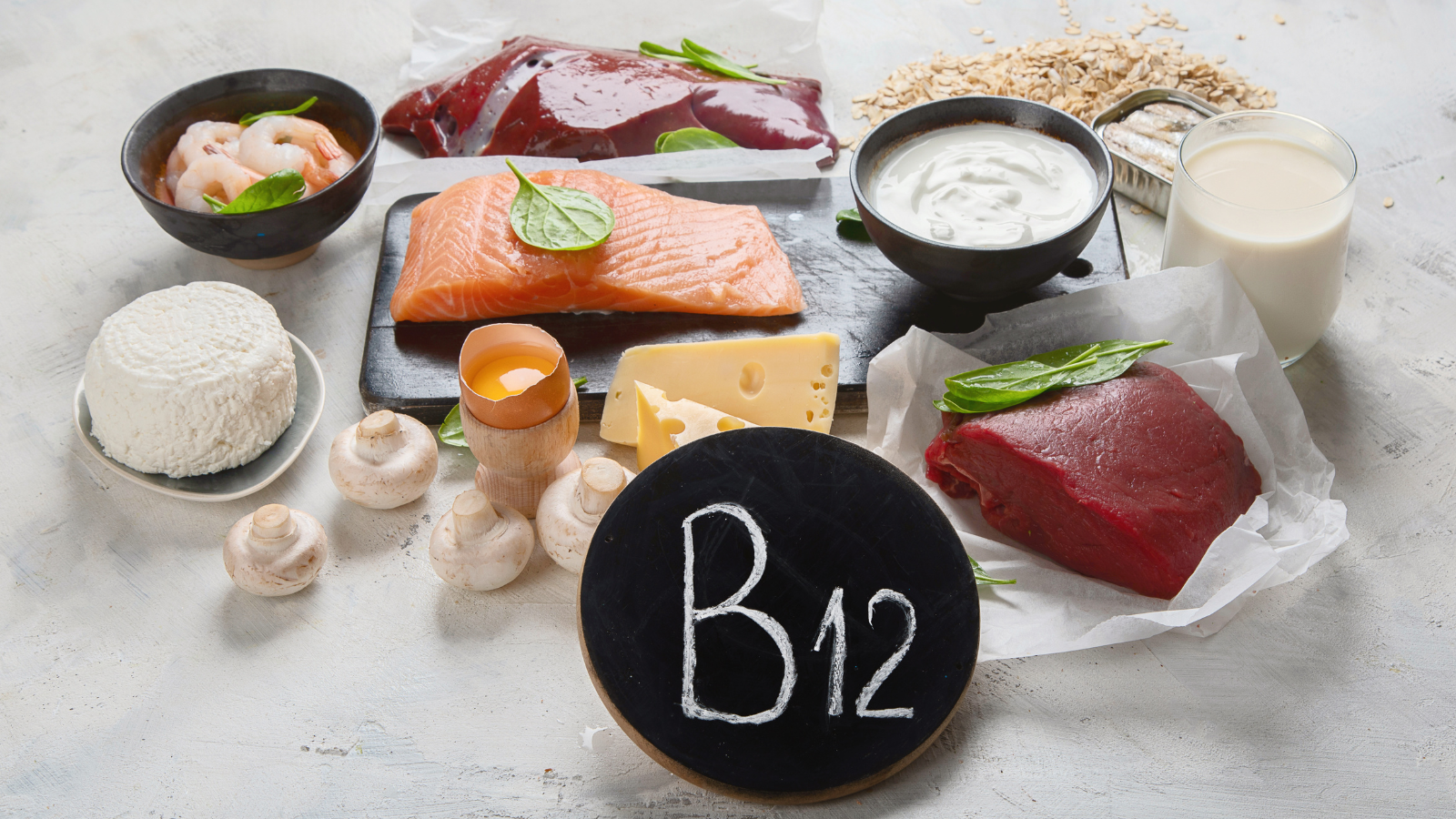 Alimentos con vitamina B12