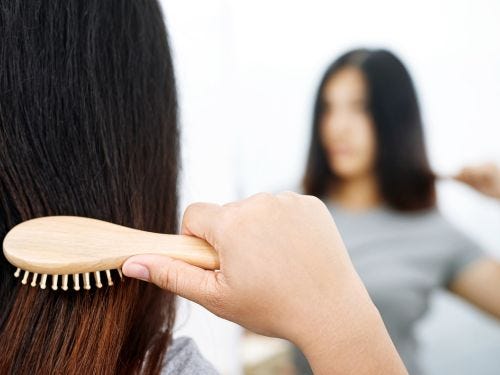 Caída del pelo en mujeres